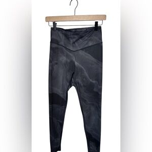 Buffbunny Collection Black Marble Leggings Small High Rise Workout Gym